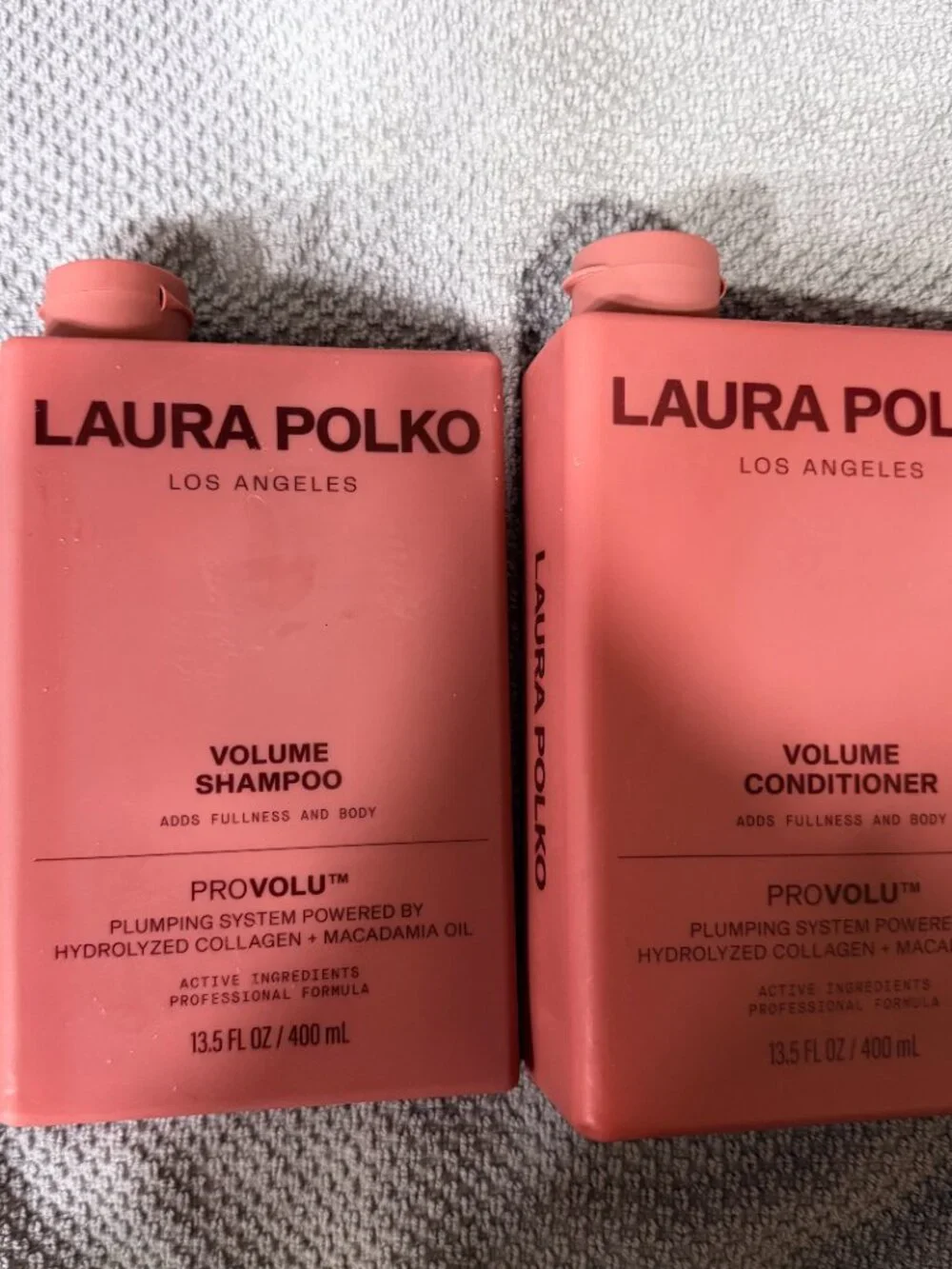 Laura Polko PROVOLU Volume Shampoo and Conditioner Duo Set 13.5 oz New